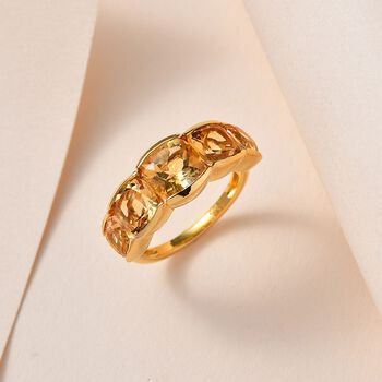 Citrin Ring - 4,06 ct.