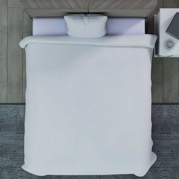 SERENITY NIGHT: 2er-Set - Bettw&auml;sche aus 100% Bambus, Wei&szlig;&nbsp; image number 2