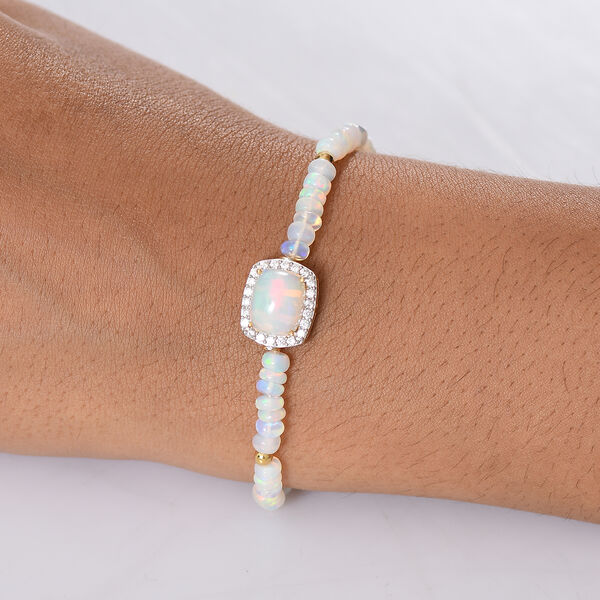 D'Joy AA nat&uuml;rliches, &auml;thiopisches Welo Opal 18cm Armband - 15 ct. image number 3