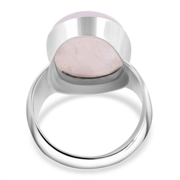 Royal Bali - Regenbogen Mondstein Ring 925 Silber (Gr&ouml;&szlig;e 20.00) ca. 22.77 ct image number 4