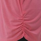 TAMSY - T-Shirt V-Ausschnitt, Einheitsgröße Rosa image number 4