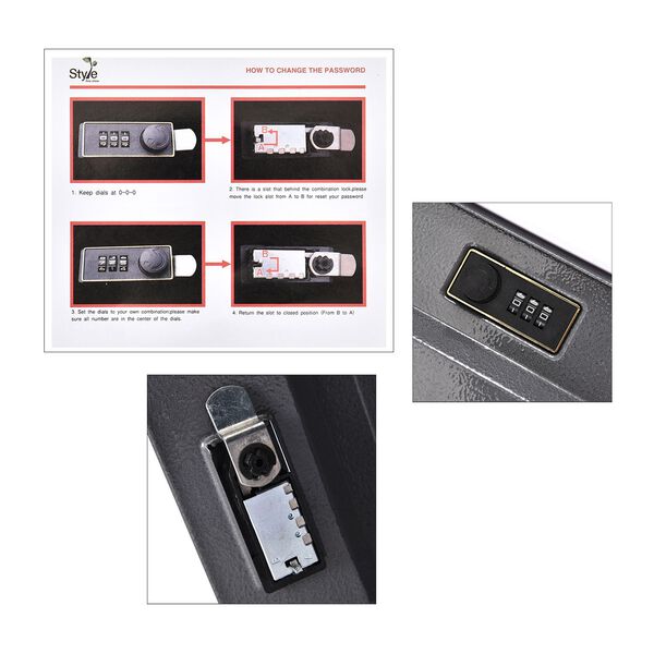 Kleiner Safe mit Schl&uuml;sselschloss in W&ouml;rterbuch-Form, Marilyn Monroe image number 7