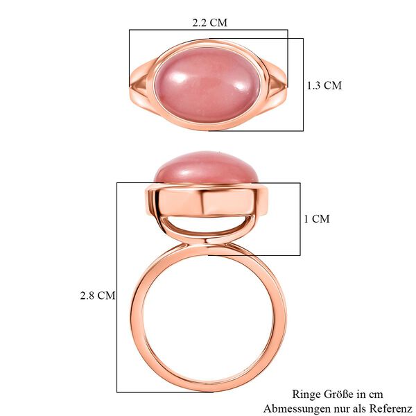 AA Vinicunca-Peruanischer Opal Ring 925 Silber 750 rosévergoldet (Größe 21.00) ca. 4,96 ct image number 6