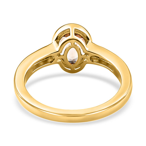 AAA Turkizit und Zirkon-Ring - 1,67 ct. image number 6