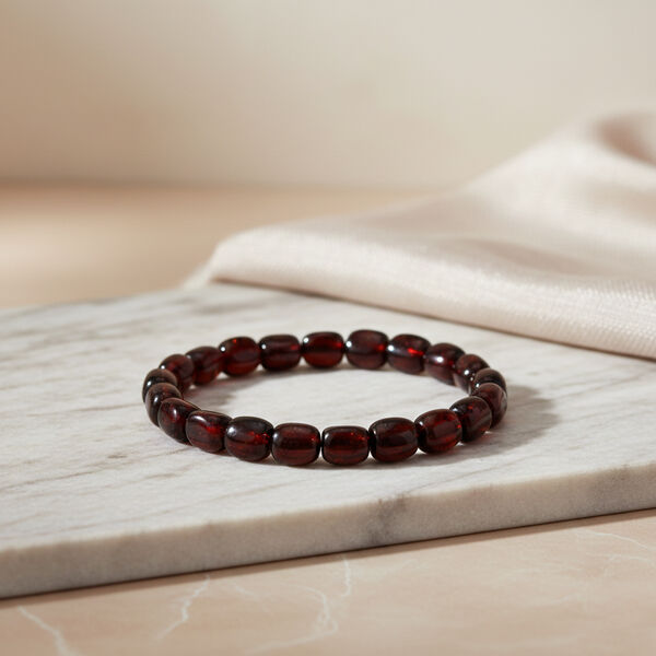 Bernstein Armband Flexible (ca. 18 -19 cm), ca. 30,00 ct. image number 1