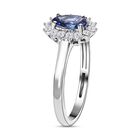 AA Tansanit und Moissanit Ring - 0,95 ct. image number 4