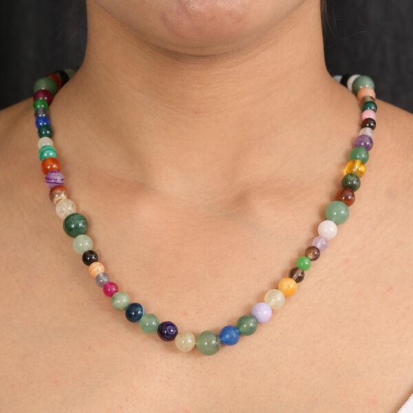 EverTrue Multi Edelstein 50cm Halskette - 205 ct. image number 3