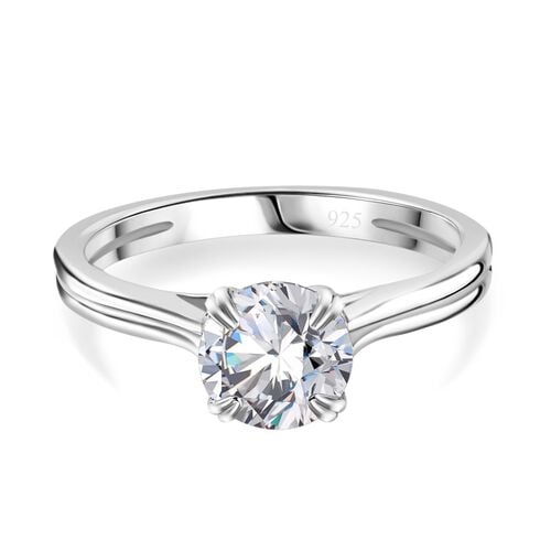 Moissanit Ring - 1,20 ct. image number 0
