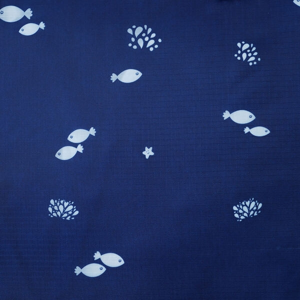 LIVMORE 3er-Set Aufbewahrungstaschen aus 210D-Oxford-Gewebe, Blau image number 7