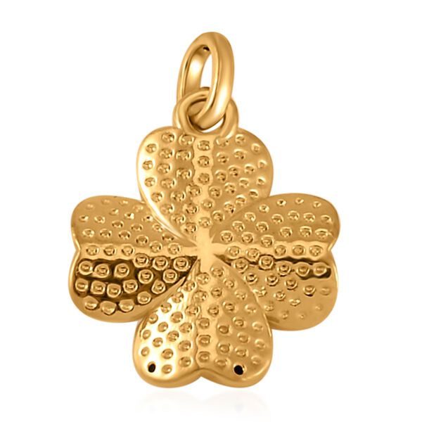 Kleeblatt Anhänger, 750 Gold image number 3