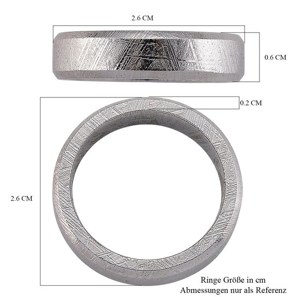 Meteorit Ring 18 cm ca. 35,00 ct. image number 7