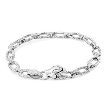 Royal Bali - L&ouml;we-Motiv-Armband, 925 Silber, ca. 20 cm ca. 21.17g