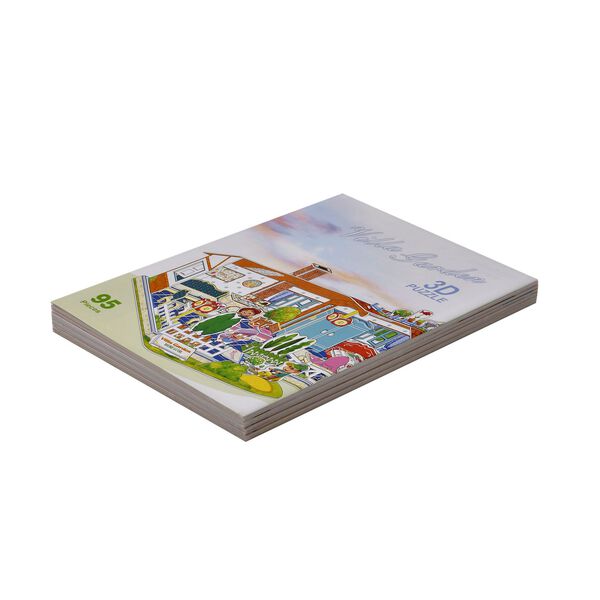 3D-Puzzle Villa Mansion, inkl. aller Werkzeuge, 18x26x41cm image number 2