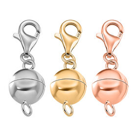 925 Silber rhodiniert, rosévergoldet, vergoldet Schmuckset ca. 6,00g