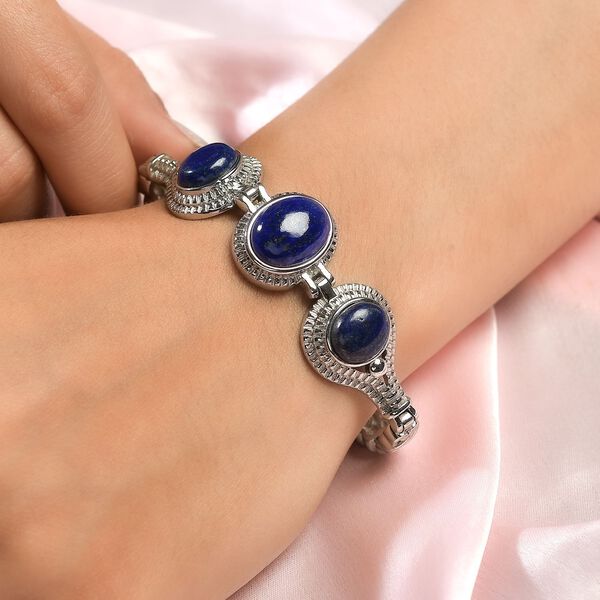 Lapislazuli 18cm Armband - 25 ct. image number 2