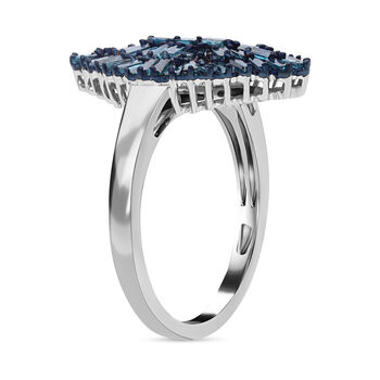 Blauer Diamant-Ring - 1 ct.