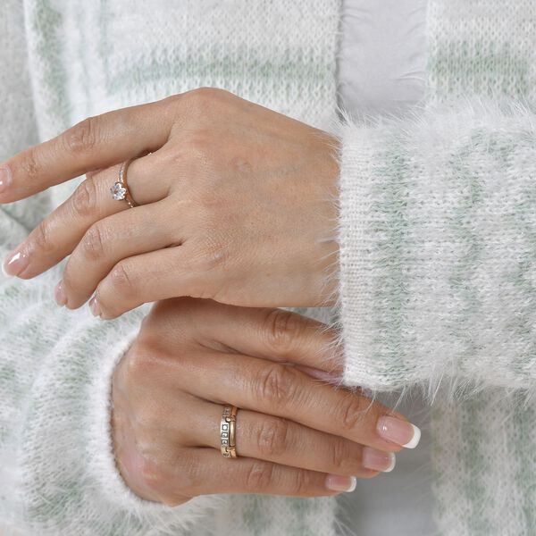 Kuschelig weicher und langer Cardigan mit Taschen, One Size, Geometrisches Muster, grün image number 8