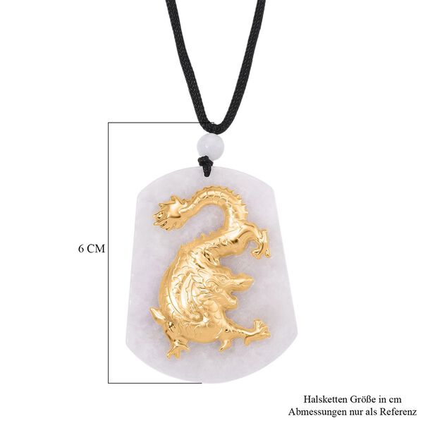 Weiße Jade Halskette, Flexibles, 999 Gold ca. 140,00 ct. image number 5
