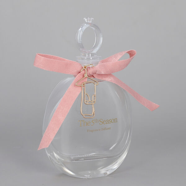 The 5th Season - Parf&uuml;mflasche mit Rosenquarz Edelsteinen, Gr&ouml;&szlig;e 9,5x3,5x14 cm, Rosa, 100ml image number 2