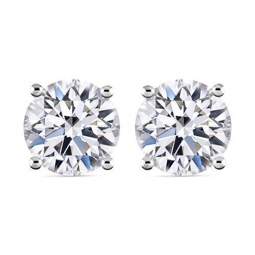 IGI zertifizierte  SI G-H Diamant-Ohrringe - 2 ct. image number 0