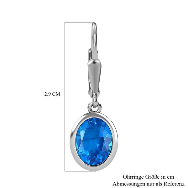 Karibik Quarz Ohrringe - 4,09 ct. image number 6