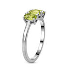 Peridot-Ring, 925 Silber  ca. 1,45 ct image number 3