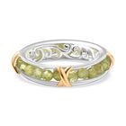 Peridot Ring Messing (Größe 16.00) ca. 6,00 ct