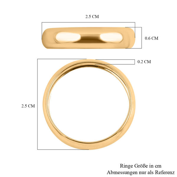 LUXORO Bandring in 585 Gold, 1,02 Gramm image number 5