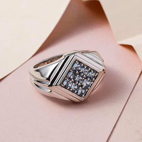 Santamaria Aquamarin Ring, ca. 0,98 ct image number 2