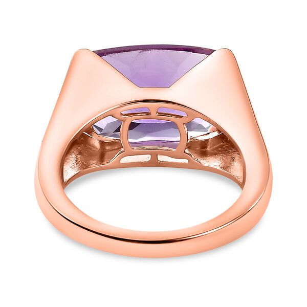 AAA Rose De France Amethyst Ring - 6,55 ct. image number 6