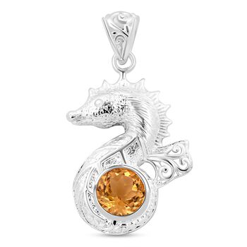 Royal Bali - Citrin Anh&auml;nger 925 Silber ca. 3.83 ct