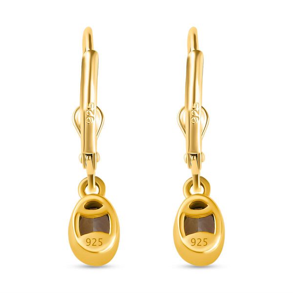 AA Nat&uuml;rliche, goldene Tansanit-Ohrh&auml;nger image number 5