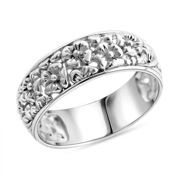 925 Silber Ring (Gr&ouml;&szlig;e 17.00) ca. 4,23g