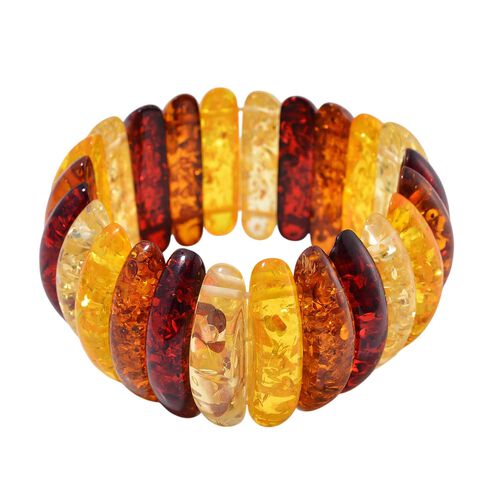 Erstellt Bernstein Armband Flexibel image number 0