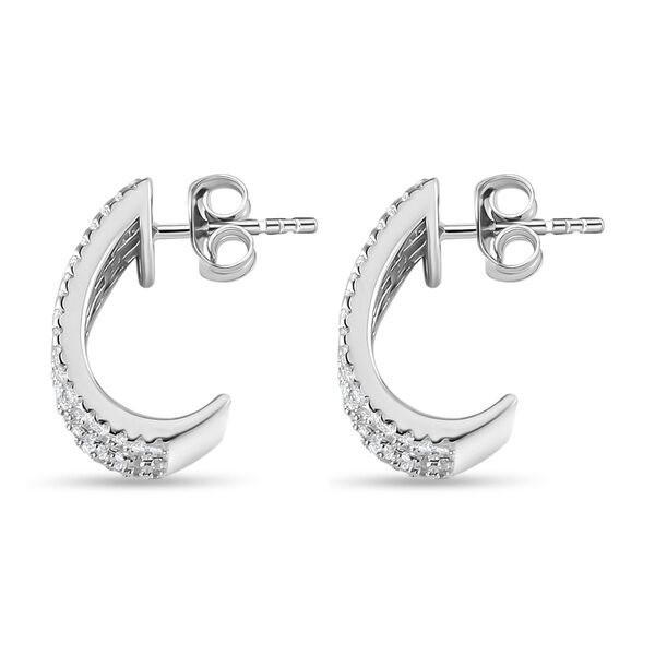 Rubin Zirkonia Ohrringe 925 Silber rhodiniert ca. 5,57 ct. image number 4