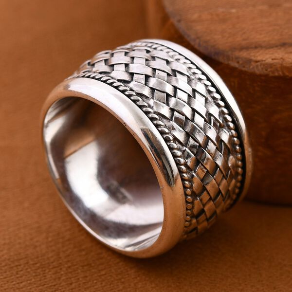 Royal Bali Kollektion - Strukturierter Bandring image number 1