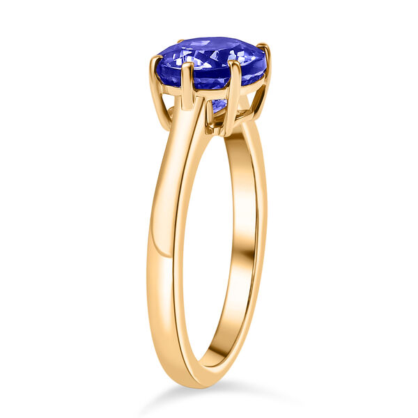 AAAA Tansanit Ring in 585 Gold - 2,72 ct. image number 5