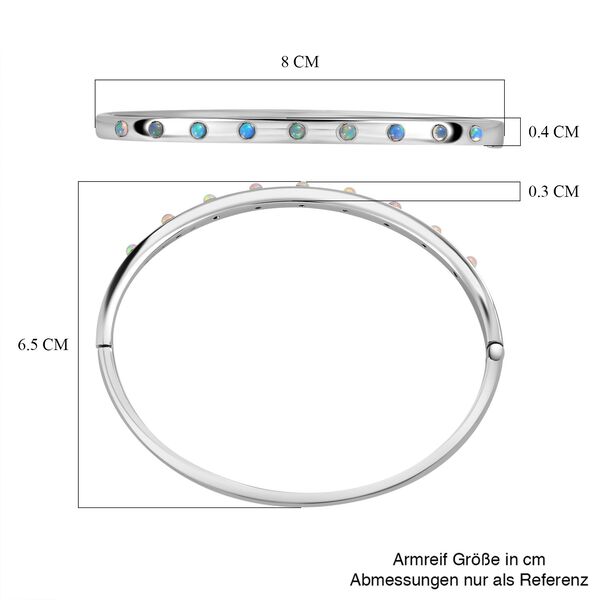Nat&uuml;rlicher, &auml;thiopischer Welo Opal-Armreif image number 7