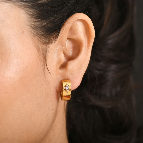 EverTrue Diamant Creolen image number 2