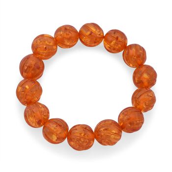 Synthetischer Bernstein Armband 19 cm