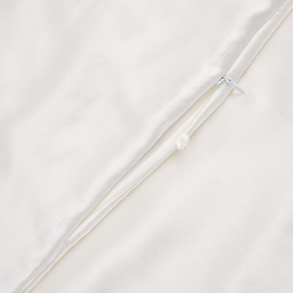 Serenity Night 100% Maulbeerseide Sommerseidendecke mit Seidenf&uuml;llung, Daunenkissen und Seidenkissenbezug, Elfenbein image number 17