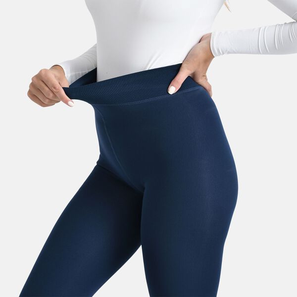 Thermo-Leggings mit Fleecefutter, Marineblau, Gr&ouml;&szlig;e S/M image number 5