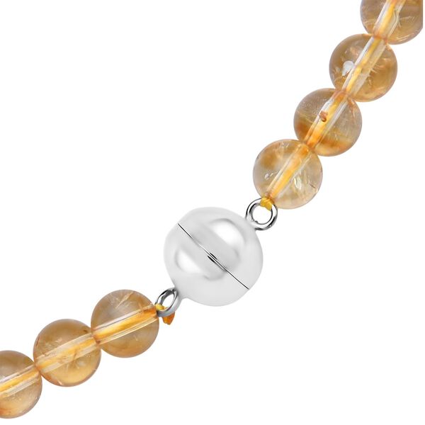 8-12mm Citrin 50cm Halskette - 319 ct. image number 5