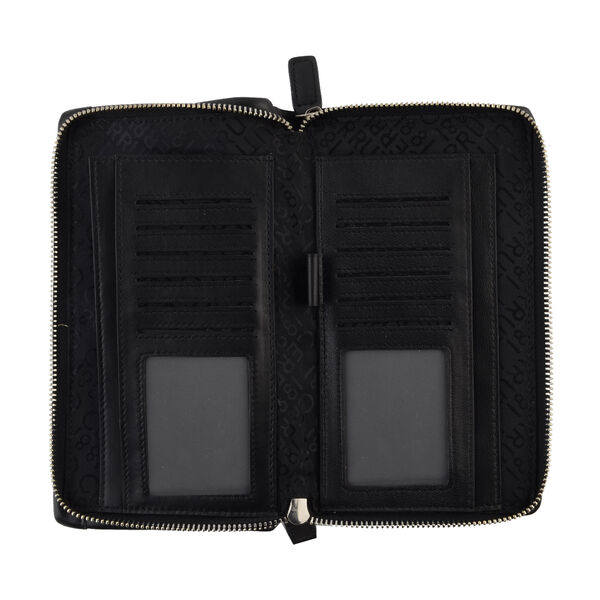 CERRUTI 1881: Leder Brieftasche, Schwarz image number 3