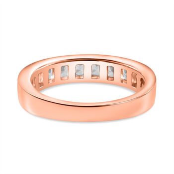 LUSTRO STELLA Zirkonia Ring in Silber mit Ros&eacute;gold Vermeil - 2,35 ct.