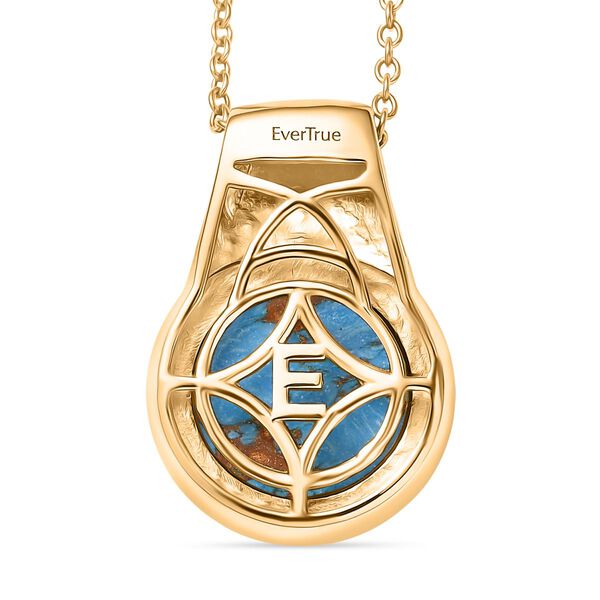 EverTrue AAA blaues Türkis Schmuckset - 30 ct. image number 8