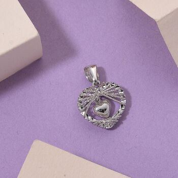 RHAPSODY Herz Anh&auml;nger in 950 Platin - 1,64 Gramm