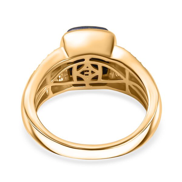 EverTrue AAA Lapislazuli und Zirkon Ring - 3,30 ct. image number 4