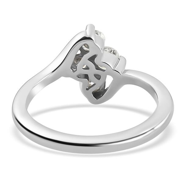 Moissanit floraler Ring, image number 6