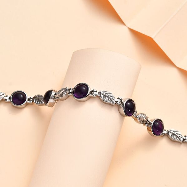 Afrikanisches Amethyst-Armband, 19 cm - 14,99 ct. image number 1